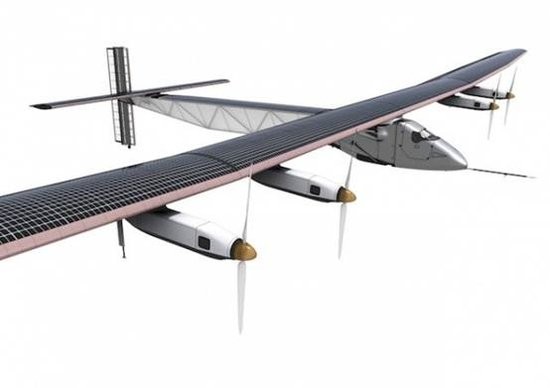 太阳能飞机将环球飞行 机载锂电池重0.6吨